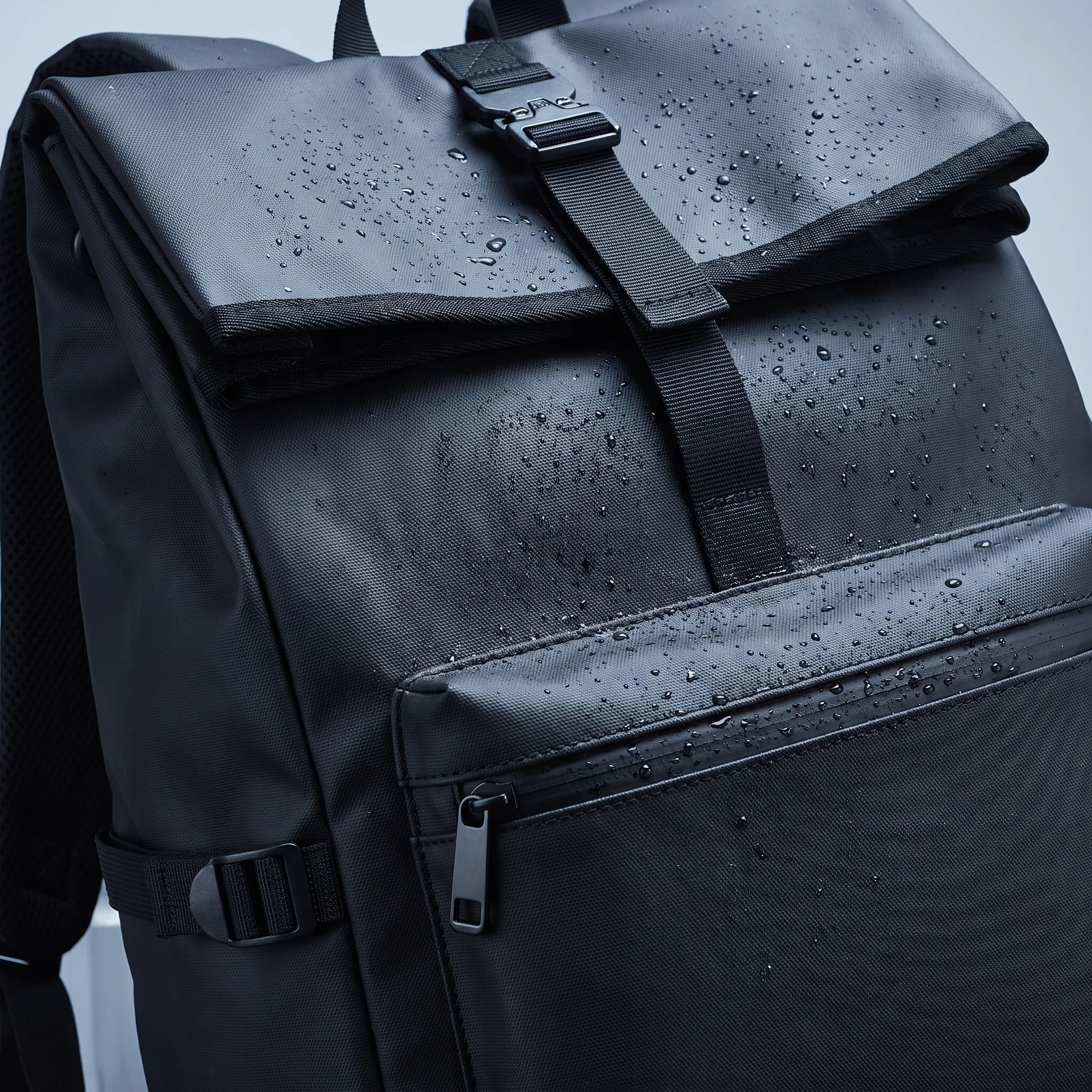 Water-resistant backpack