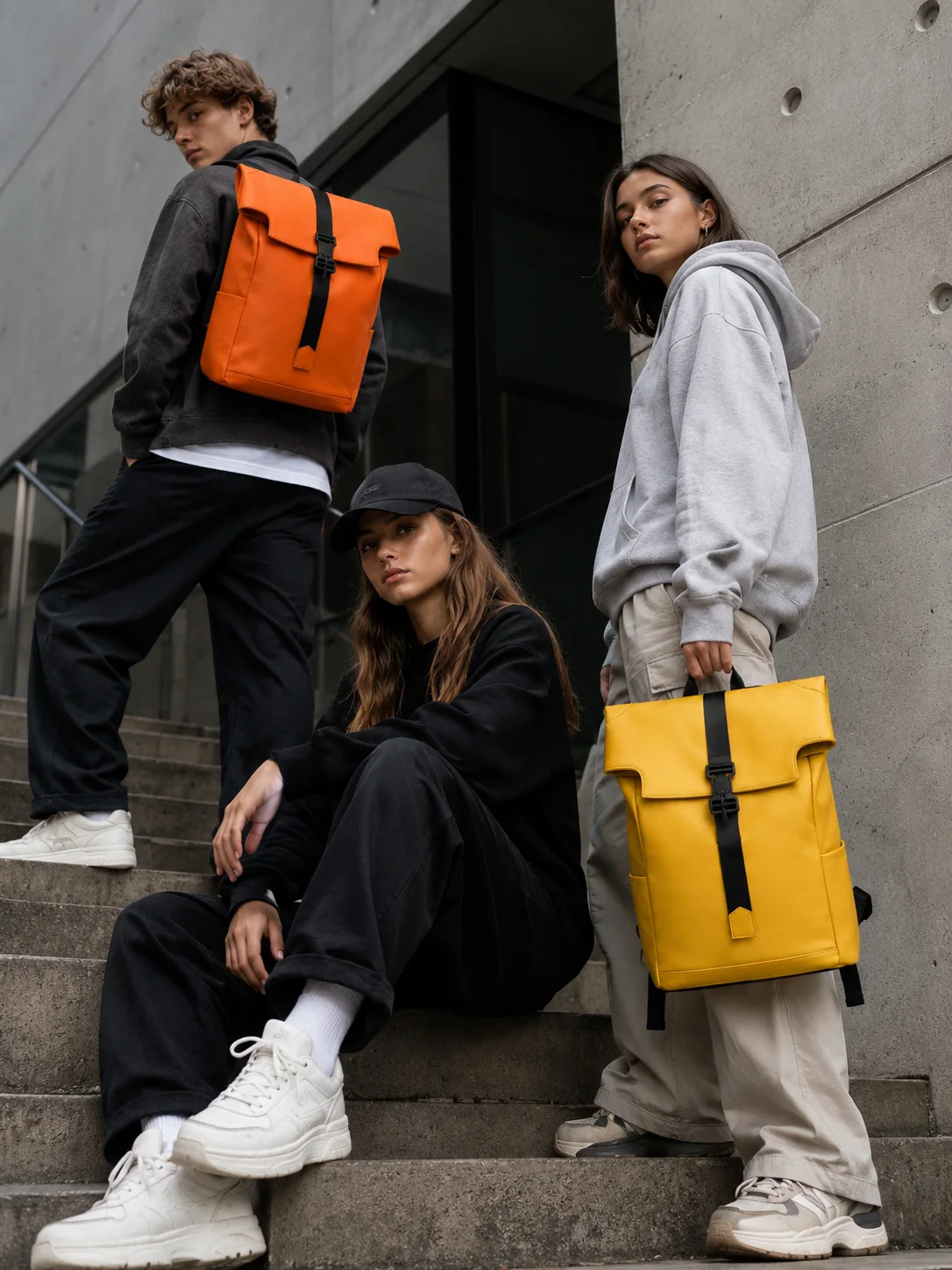 Bright backpack for everyday life