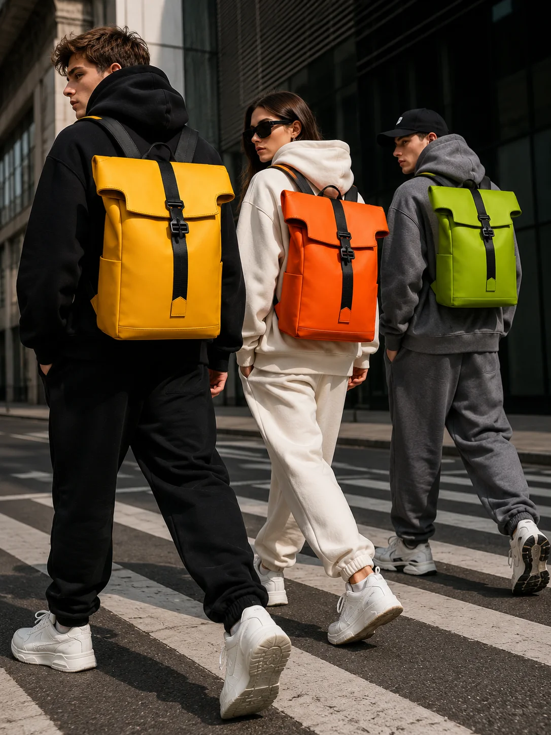 SAFARI color backpack lifestyle